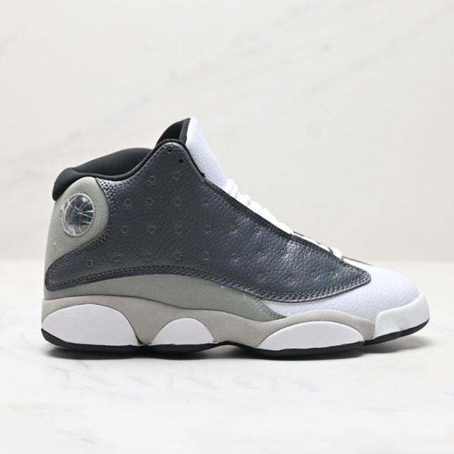 Air Jordan 13 Basketball Shoes Grey White JGD101