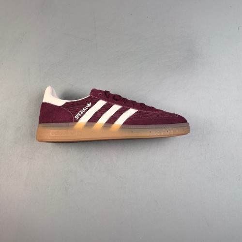 Original Handball Spezial Retro Casual Board Shoes Dark Red IG1978