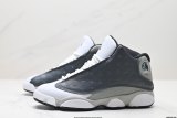 Air Jordan 13 Basketball Shoes Grey White JGD101