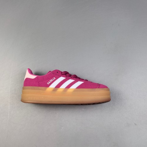 5A Gazelle Bold Thick-Soled Sneakers Rose