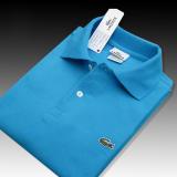 5A Petit Pique Shorts Sleeve Cotton Polo Blue