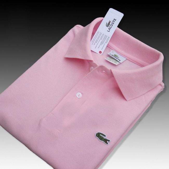 5A Petit Pique Shorts Sleeve Cotton Polo Pink