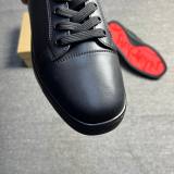 5A Men's Low Top Lace Up Casual Shoes Black