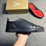 5A Men's Low Top Lace Up Casual Shoes Black