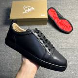 5A Men's Low Top Lace Up Casual Shoes Black