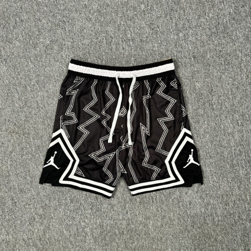 5A Air Jordan Printed Logo Breathable Shorts Black