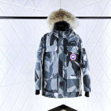 Original Expedition Parka Heritage Down Jacket Camo Grey