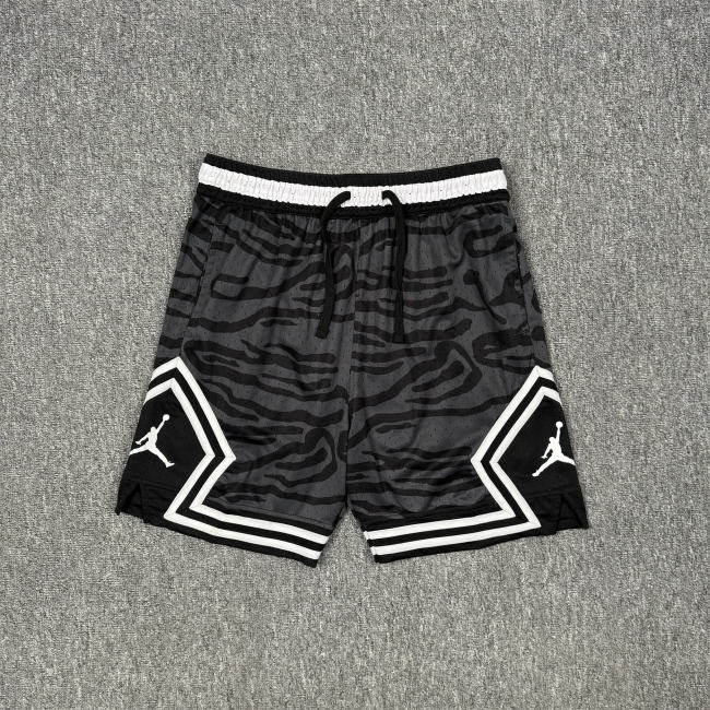 5A Air Jordan Printed Logo Breathable Shorts Black