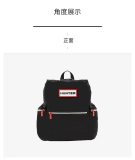 5A Nylon Pioneer Top Clip Backpack Black75 Blue