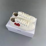 5A Chuck Taylor All Star 70 Low & Comme des Garcons PLAY Shoes White