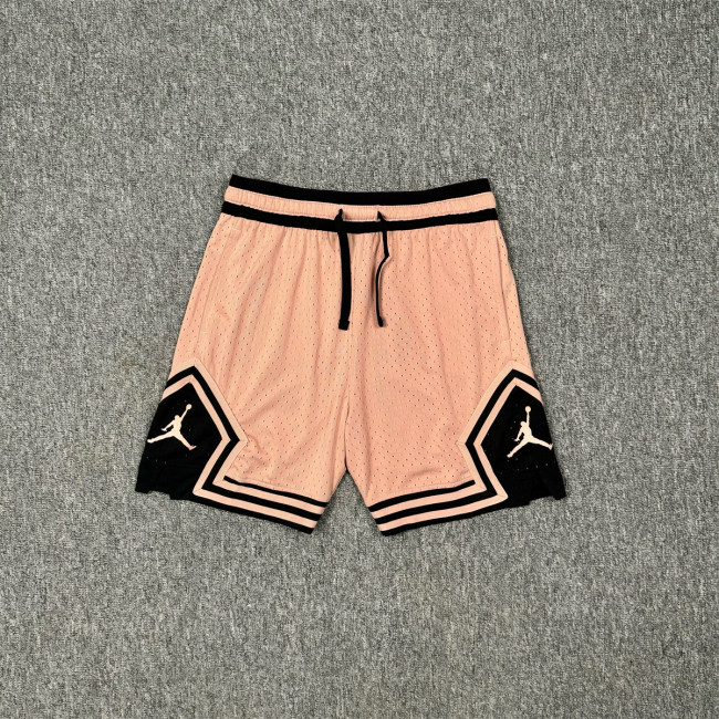 5A Air Jordan Printed Logo Breathable Shorts Orange