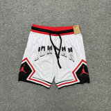 5A Air Jordan Printed Logo Breathable Shorts White