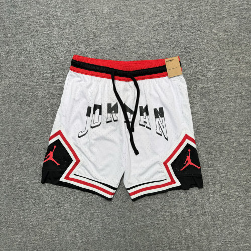 5A Air Jordan Printed Logo Breathable Shorts White