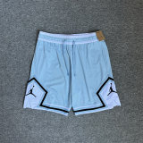5A Air Jordan Printed Logo Breathable Shorts Blue