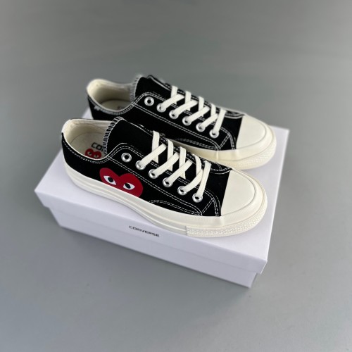 5A Chuck Taylor All Star 70 Low & Comme des Garcons PLAY Shoes Black