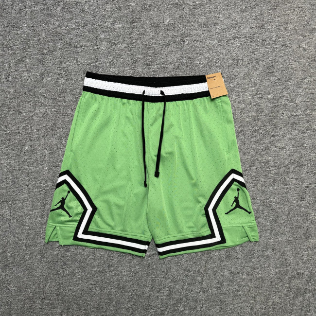 5A Air Jordan Printed Logo Breathable Shorts Green