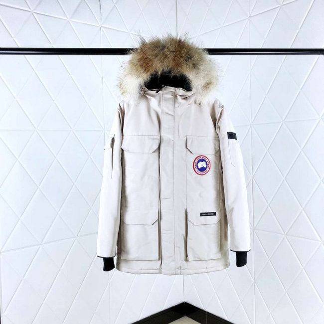 Original Expedition Parka Heritage Down Jacket Beige