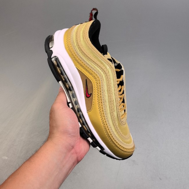 5A Air Max 97 Sneakers Running Shoes Gold