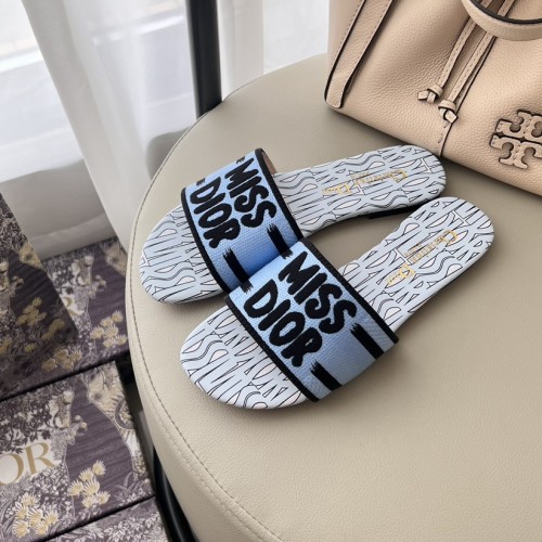 Original Women's Dway Cotton Slippers Blue