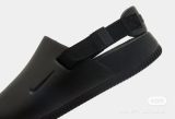 5A Simple Calm Mule Slippers Black