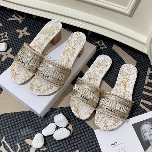 Original Women's Dway Slides Slippers Gold