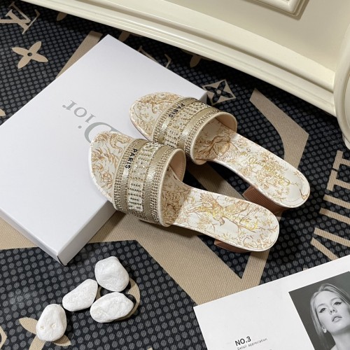Original Women's Dway Slides Slippers Gold