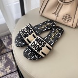 Original Women's Dway Cotton Slippers Black Beige