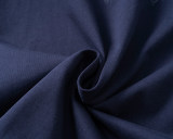 Spring Summer Gradient Color Printed Cotton Short Sleeve T-Shirt Dark Blue 31040#