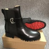 5A Women's Simple Short Boots Black
