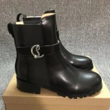 5A Women's Simple Short Boots Black