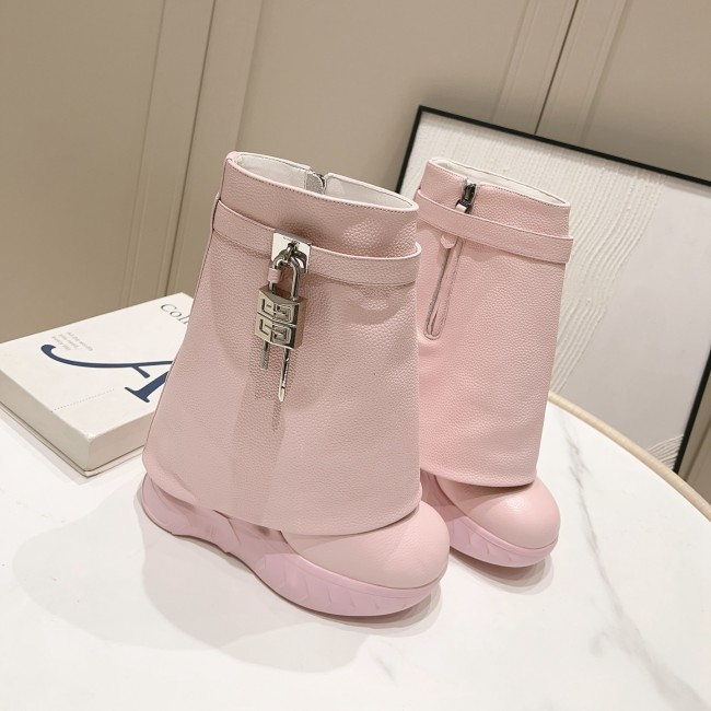 Original Women's Shark Lock Short Boots Pink