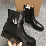 5A Women's Simple Short Boots Black