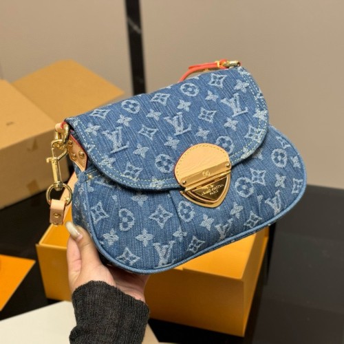 Original Sunset Denim Shoulder Bag 27x4x12cm