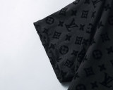 Spring Summer Classic Monogram Short Sleeve T-Shirt Black 31099#