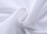 Men's Embroidered Logo Short Sleeve Polo Shirt White 30057
