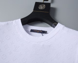 Spring Summer Classic Monogram Short Sleeve T-Shirt White 31099#