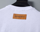 Spring Summer Classic Monogram Short Sleeve T-Shirt White 31099#