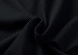 Men's Embroidered Logo Short Sleeve Polo Shirt Black 30057