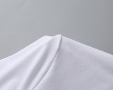 Spring Summer Men's Embroidered Logo Short Sleeve Polo Shirt White 30079#