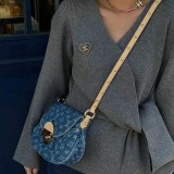 Original Sunset Denim Shoulder Bag 27x4x12cm