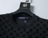Spring Summer Classic Monogram Short Sleeve T-Shirt Black 31099#