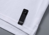 Men's Embroidered Logo Short Sleeve Polo Shirt White 30057