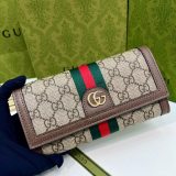 5A Ophidia Long Wallet GG Billfold 19x10x3.5cm