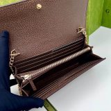 5A Ophidia Long Wallet GG Billfold 19x10x3.5cm