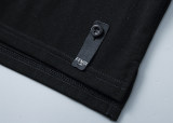 Men's Embroidered Logo Short Sleeve Polo Shirt Black 30057