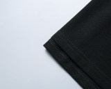 Spring Summer Men's Simple Logo Short Sleeve Polo Shirt Black 30049