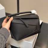 Original Puzzle Bag in Classic Calfskin Black