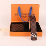 5A Belt and Wallet Gift Box Brown