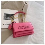 5A Alphabet Logo Handbag Shoulder Bag Pink