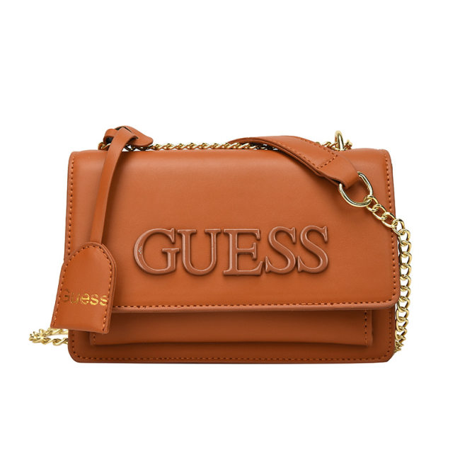 5A Alphabet Logo Handbag Shoulder Bag Brown